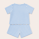 STRIPE shirt blue