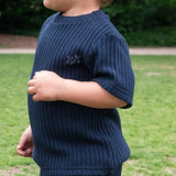 KNITTY shirt blue